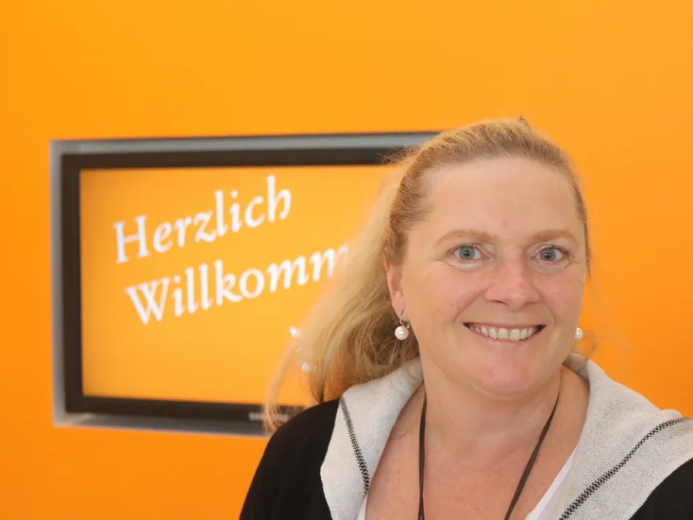 Daniela Albrecht ist Lehrkraft in der Kermess Berufsfachschule in München